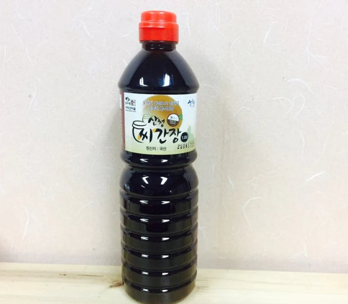 传统韩国酱油,山清陈年籽酱油(1升)